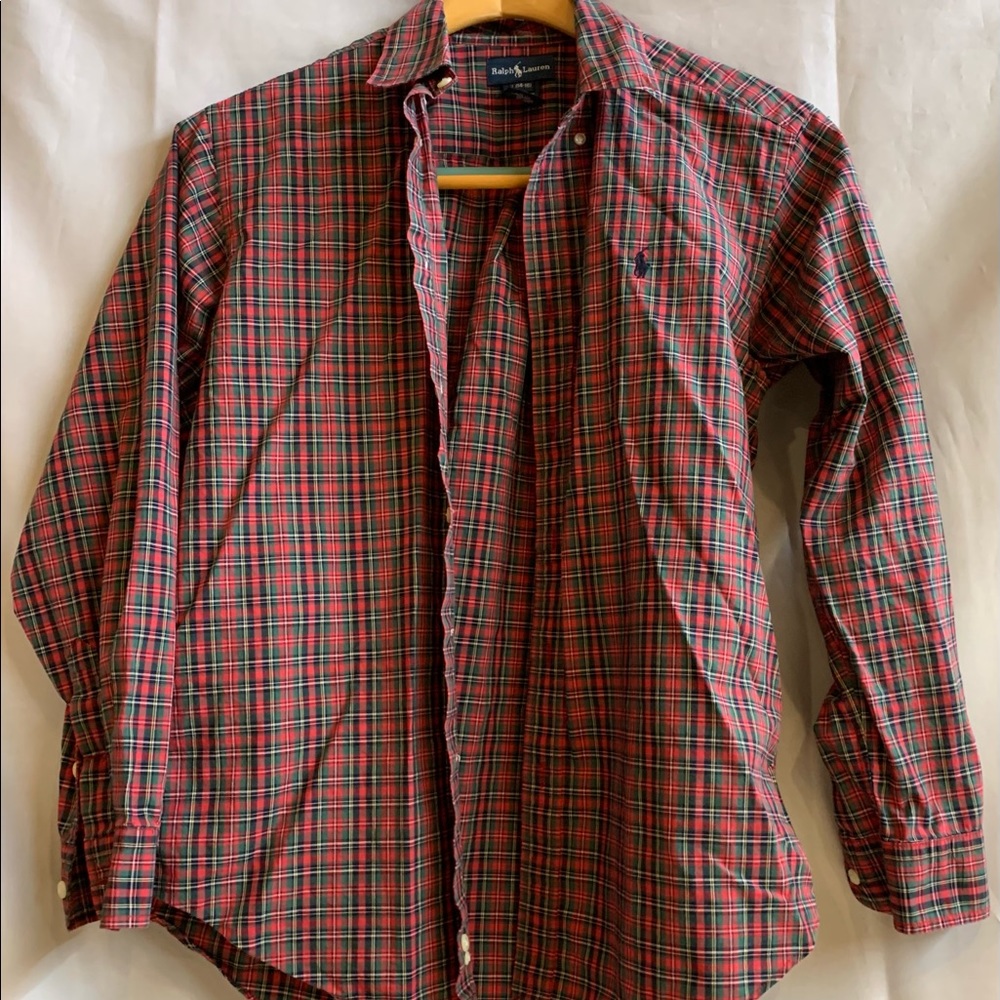 Ralph Lauren Plaid Button Up Shirt